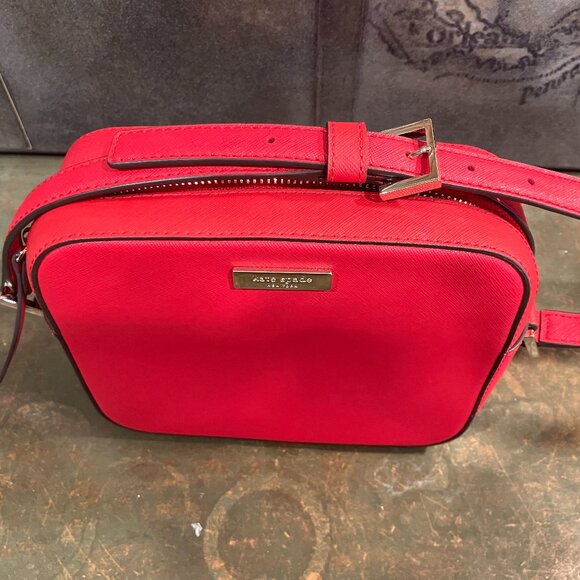Kate Spade Red Cammie Newbury Lane Crossbody Bag - Picture 5 of 6